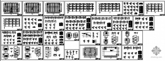 地基支护工程图纸资料下载-呼和浩特某建材中心工程图纸
