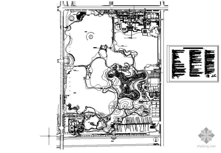 公园排水图纸资料下载-北京某公园基础设施系统配套给排水图纸