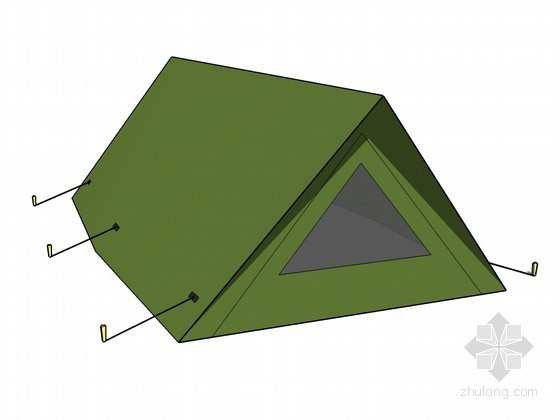 广告帐篷3d模型资料下载-帐篷