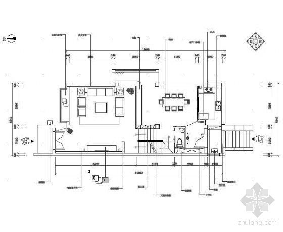 3层食堂方案平面图资料下载-别墅方案平面图