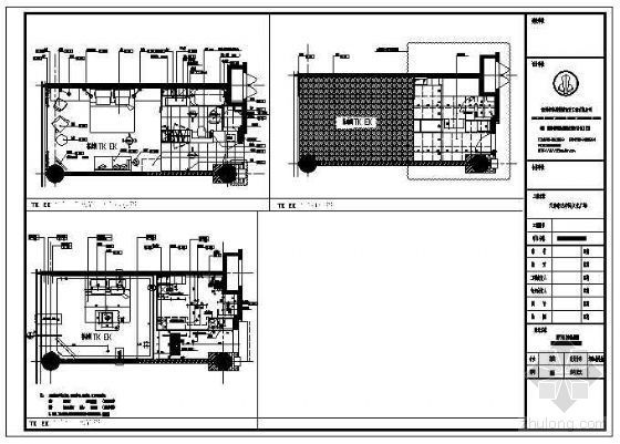 四星级酒店设计图纸资料下载-四星级标准客房图纸