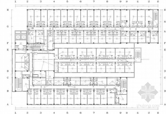 长沙建筑消防图纸资料下载-[长沙]知名大厦项目消防设计图