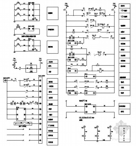 10kv变电所电气系统图资料下载-某10kV变电所智能设计系统全图