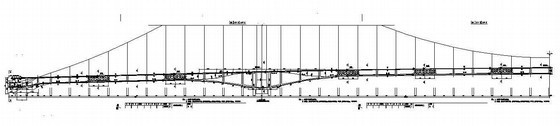 180米悬索桥资料下载-78+180+78m自锚式悬索桥主梁纵向预应力布置节点详图设计