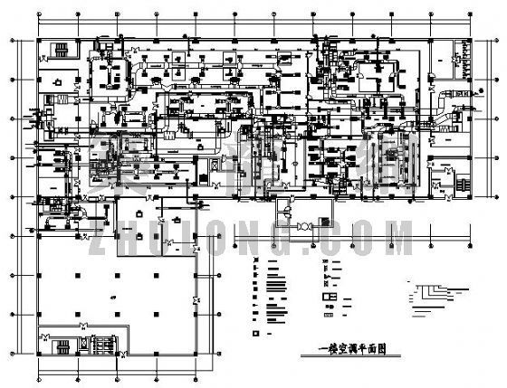 高大厂房空调设计图资料下载-某厂房洁净空调设计图