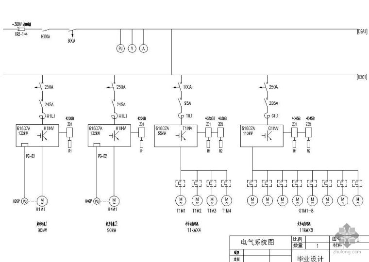 门式起重机电气系统设计_2