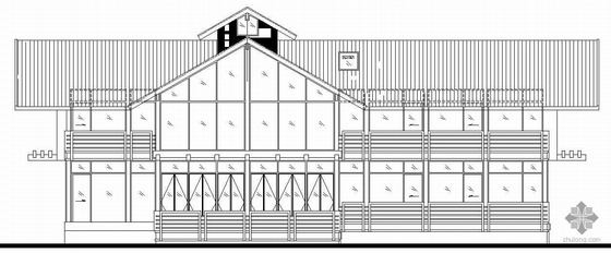 高档度假区景观资料下载-[苏州]某高档别墅区建筑群施工图(含会馆)