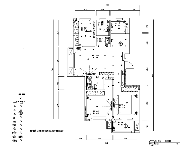 花园设计施工图纸资料下载-锦泽花园住宅设计施工图（附效果图）