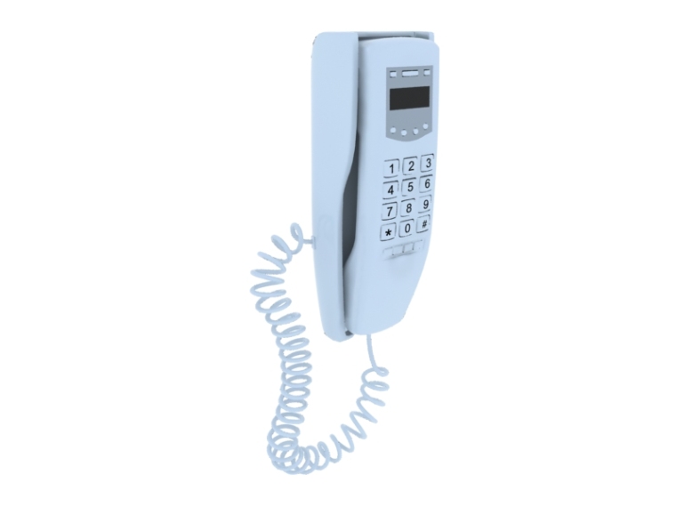长沙星沙集散中心电话资料下载-座机电话3D模型下载