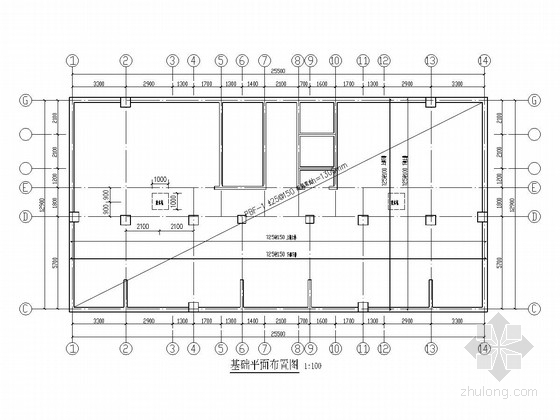 15层房屋基础图资料下载-[甘肃]17层框架剪力墙结构经济适用住房结构施工图