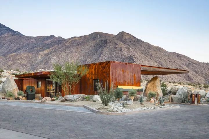 建筑设计亮点资料下载-沙漠中超酷的建筑设计