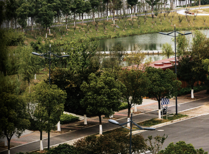”雨水公园“雨水管理在景观设计中的应用-吴淞滨江区