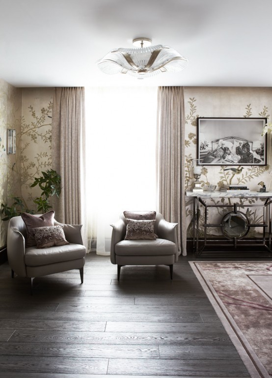 典雅尊贵的家装设计，满满的奢侈与华丽-明亮的户外光线