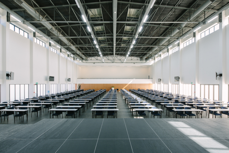 南非普马兰加大学-UMP_GAPP_02_Tristan_McLaren_-_Multipurpose_Hall_Interior