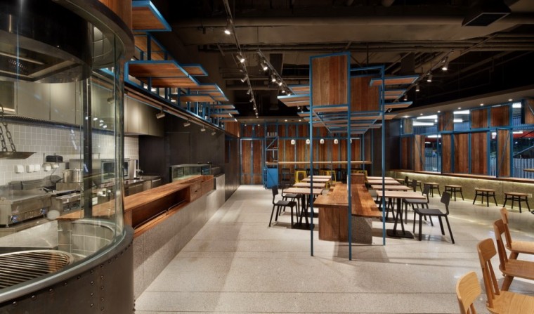 方形餐厅设计资料下载-北京条顿骑士餐厅