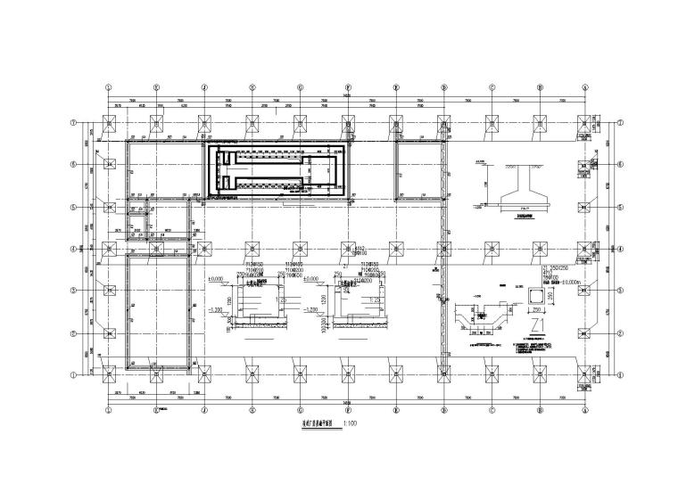 厂房梁柱板施工资料下载-单层轻型门式刚架结构厂房改造施工图2015