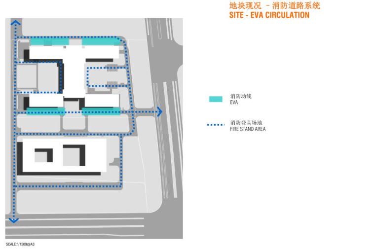 [浙江]某东部国际商务中心景观设计文本PDF（121页）-消防道路系统