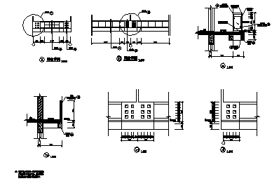 高层度假中心建施全套图