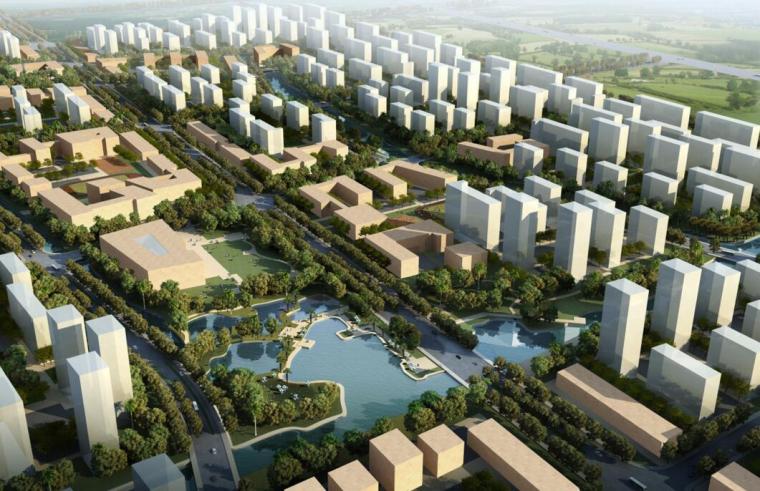 社区文化中心建筑方案资料下载-[上海]生态型混合社区建筑方案文本（PPT+55页）