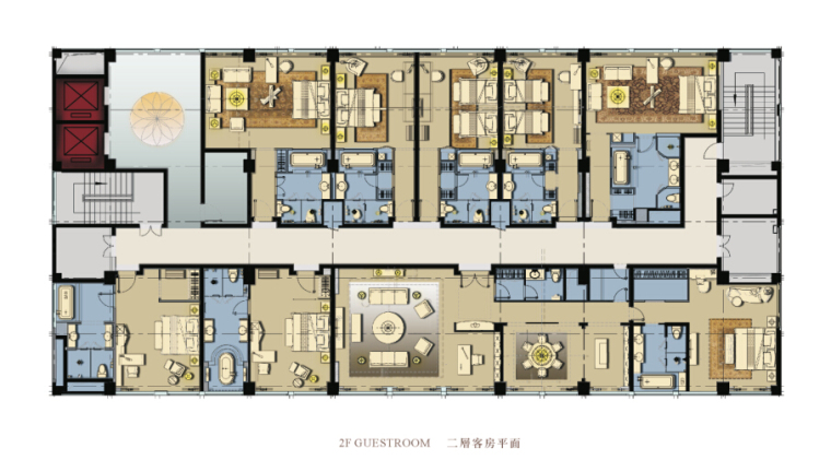 商业室内设计概念方案资料下载-CCD--北京润泽公园会所室内设计概念方案