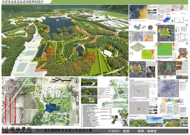安徽滨湖生态修复科普城市湿地公园景观设计方案资料下载-这就是你考不上北林的原因！！！