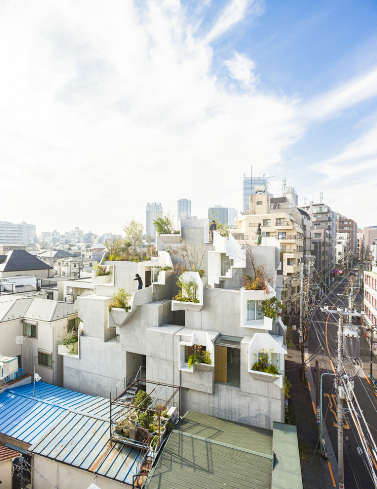 日本丰岛区住宅和画廊综合建筑外部实景图 (1)