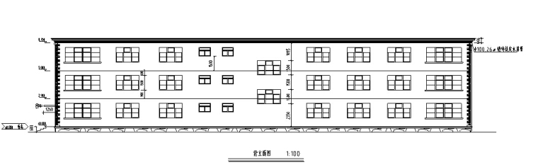 框架商务办公楼建筑设计资料下载-5套商务办公楼建筑设计施工图CAD