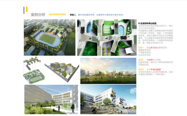 河南中学建筑施工图资料下载-[河南]清华园中学概念设计方案文本