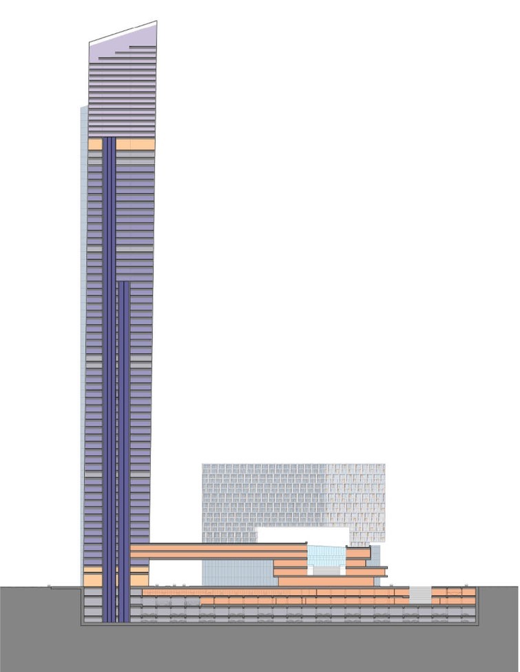 [深圳]KPF岗厦项目二期商业建筑设计方案文本-图532片3