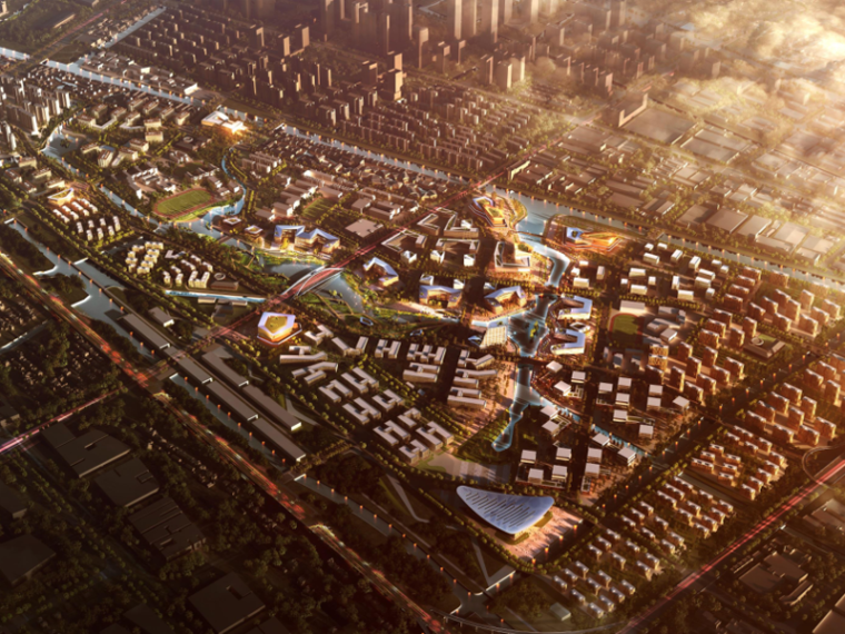 新中式小镇概念规划资料下载-[浙江]杭州梦想小镇概念性总体规划