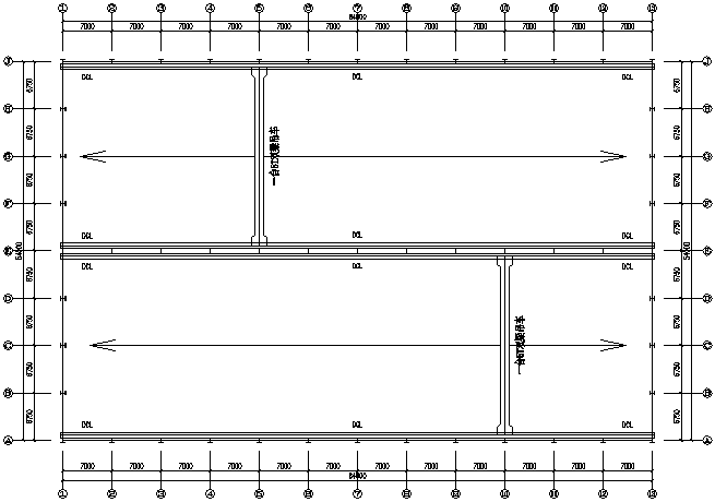 54X84m门式刚架钢结构方案图（CAD，11张）_5