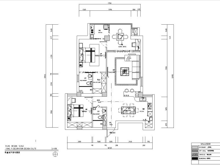 室内灯具图cad资料下载-聚鑫城室内施工图设计（CAD+实景图）
