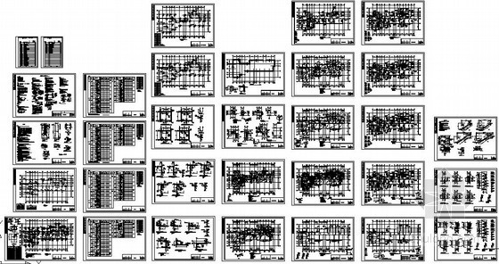 纯剪力结构住宅资料下载-某纯剪力墙住宅结构设计图