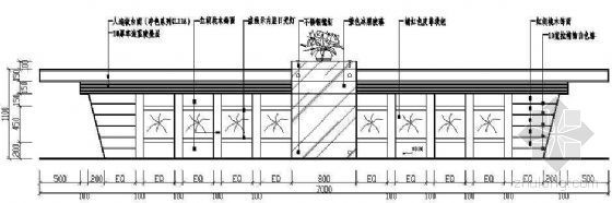 服务台立面图cad资料下载-服务台立面图13