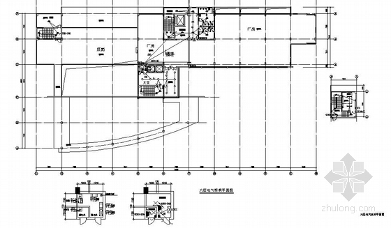 钢结构工业厂房电气设计图资料下载-厂房电气设计图纸