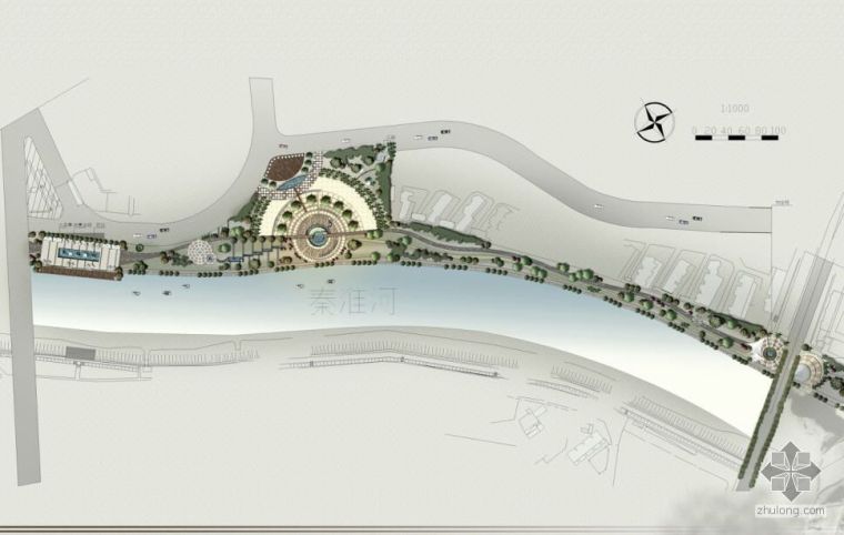 景观设计文本排版教程资料下载-南京某滨河景观设计文本