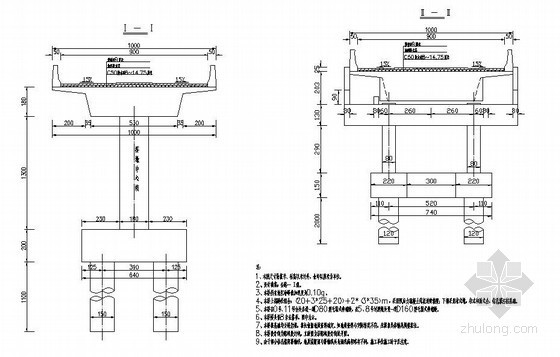 高架简支箱梁设计图资料下载-某预应力现浇连续箱梁高架桥设计图