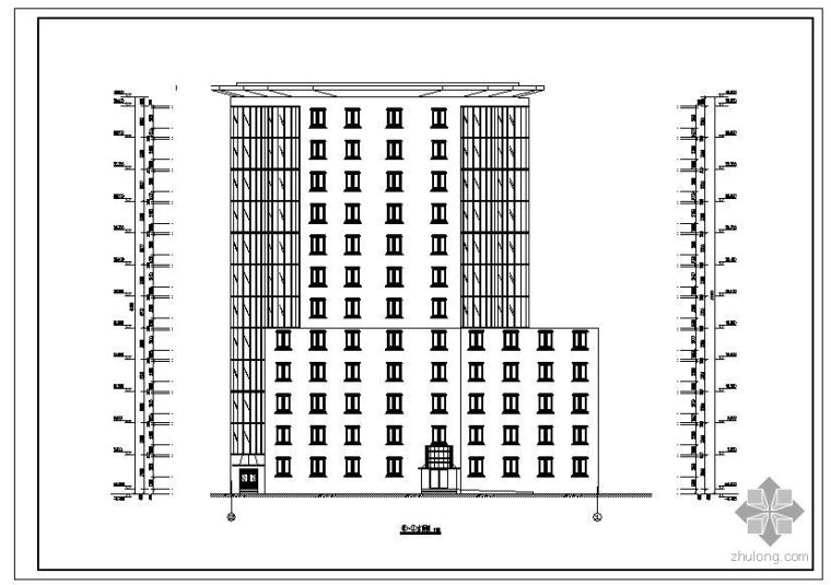 四层旅馆建筑资料下载-[学士]某十二层旅馆毕业设计(含计算书、建筑结构设计图)