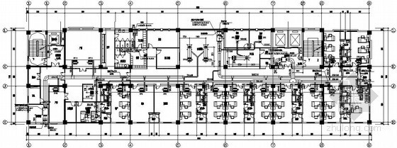 内科医院综合楼施工图资料下载-[沭阳]医院综合楼通风空调施工图