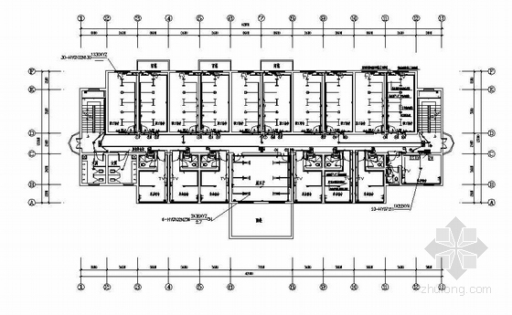 二层综合楼建筑设计图资料下载-某二层综合楼电气图纸