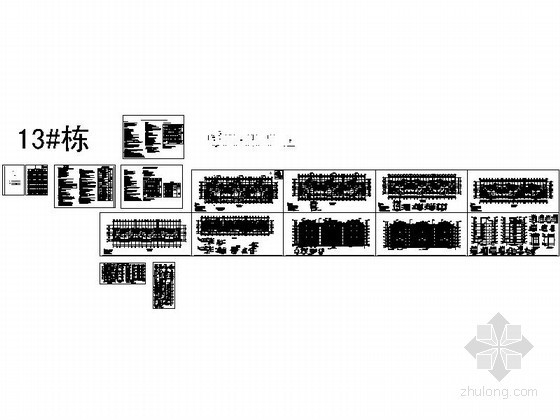 [湖南]某六层欧式住宅建筑施工图- 