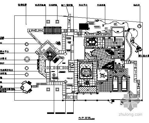 鱼池过滤CAD资料下载-广东别墅施工图全套超豪华珍藏版