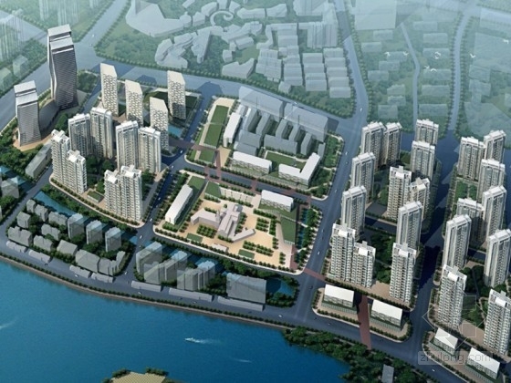 无锡滨湖区城市规划资料下载-[无锡]某城市规划及单体设计方案文本