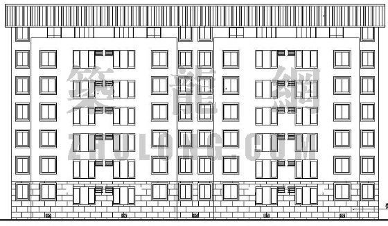 窗墙身大样资料下载-某小区住宅楼建筑设计方案（1）