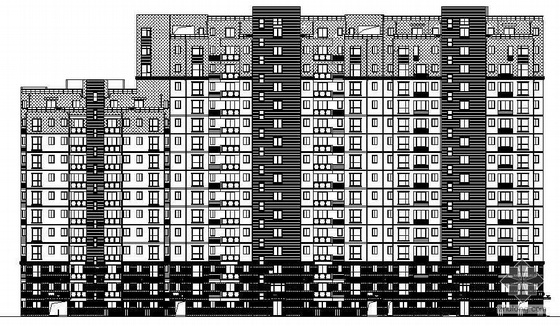 十五层建筑建组施工图资料下载-[苏州]某十五层住宅楼建筑施工图