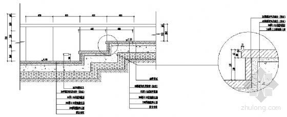 阶梯剖面详图资料下载-某阶梯剖面图