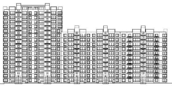 辽宁海城商厦建筑施工图资料下载-[内蒙古]某小区局部十六层住宅建筑方案
