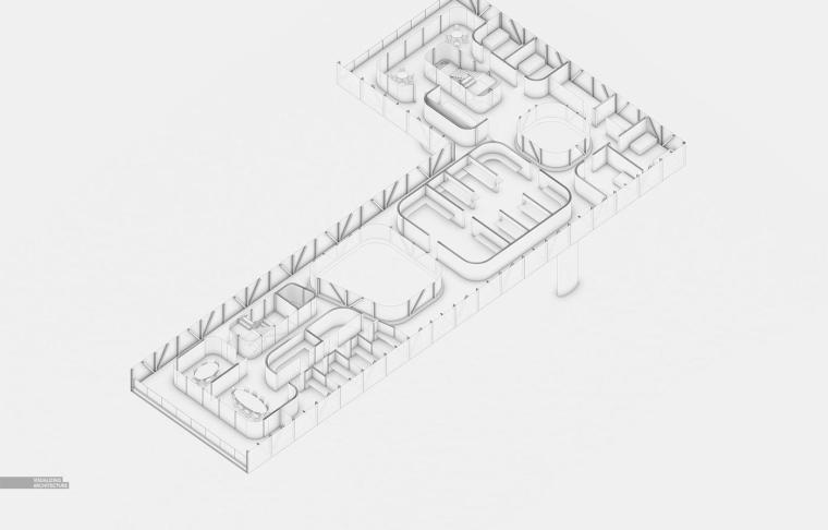 斜轴侧平面图不会？建筑表现达人用5步告诉你_3