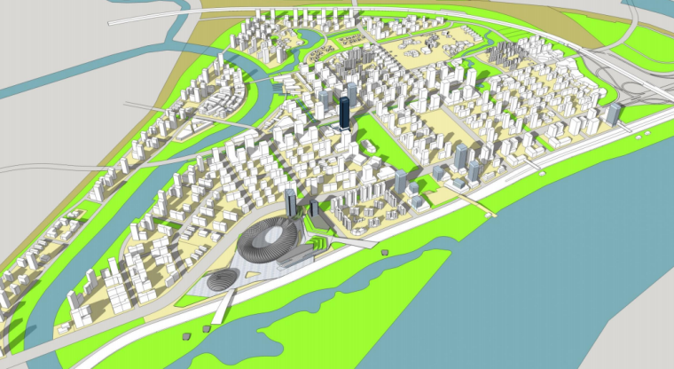 概念设计方案内容资料下载-[湖北]武汉谌家矶项目概念规划设计方案文本（PDF）