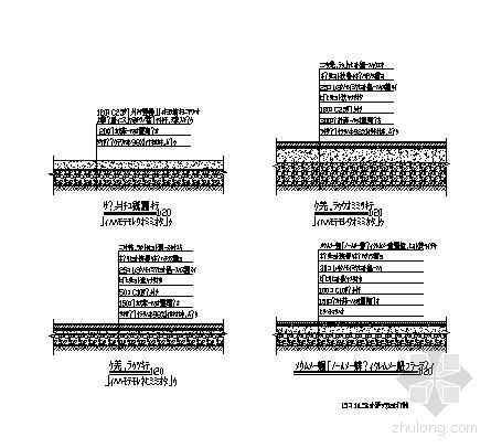 园林景观铺装通用节点资料下载-铺装做法通用图